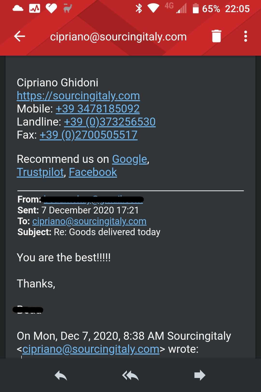 Proxy Buyer Italy 276 Proxy Buyer Italy 276